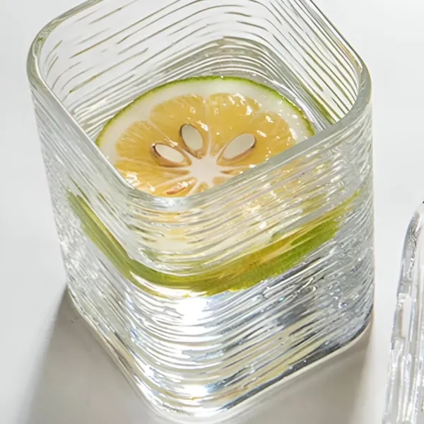 Set_of_6,_Premium_Square_Wave_Textured_Whisky_Glass_Set_�_370_ml_Crystal_Clear_Glasses_for_Whisky,_Cocktails,_Juice_&_Drinks_�_Elegant_Old_Fashioned_Tumblers_for_Home_&_Bar