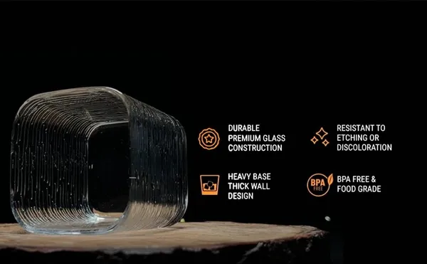Set_of_2,_Premium_Square_Wave_Textured_Whisky_Glass_Set_�_370_ml_Crystal_Clear_Glasses_for_Whisky,_Cocktails,_Juice_&_Drinks_�_Elegant_Old_Fashioned_Tumblers_for_Home_&_Bar
