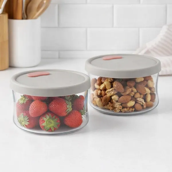 2_Piece,_810_ML_Glass_Food_Storage_Container_with_Silicone_Lid_Airtight,_Leakproof_&_Microwave_Safe_|_Transparent_Kitchen_Storage_Box_for_Fruits,_Snacks_&_Leftovers