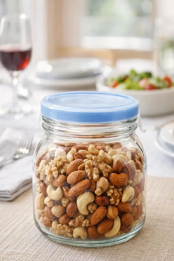 1000_ML_Airtight_Glass_Storage_Jar_with_Lid_Transparent_Kitchen_Container_|_Food-Grade_Glass_Cookie_Jar_for_Dry_Fruits,_Snacks_&_Spices,_1_Piece,_Clear