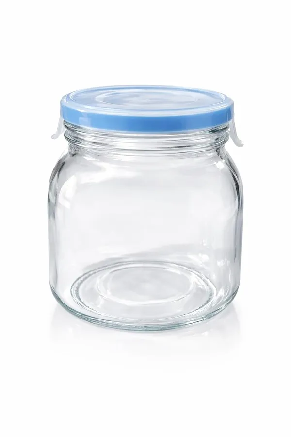 1000_ML_Airtight_Glass_Storage_Jar_with_Lid_Transparent_Kitchen_Container_|_Food-Grade_Glass_Cookie_Jar_for_Dry_Fruits,_Snacks_&_Spices,_1_Piece,_Clear