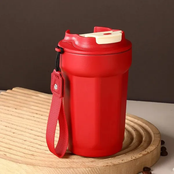 _Stainless_Steel_Travel_Coffee_Mugs_Tumbler_Insulated_Gym_Water_Bottle_with_Leak-Proof_Lid_Double_Wall_Thermal_Cup_for_Hot_Cold_Drinks,_450_ML,_Red