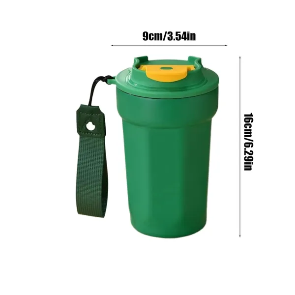 _Stainless_Steel_Travel_Coffee_Mugs_Tumbler_Insulated_Gym_Water_Bottle_with_Leak-Proof_Lid_Double_Wall_Thermal_Cup_for_Hot_Cold_Drinks,_450_ML,_Green