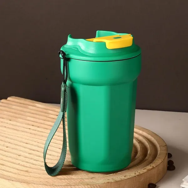 _Stainless_Steel_Travel_Coffee_Mugs_Tumbler_Insulated_Gym_Water_Bottle_with_Leak-Proof_Lid_Double_Wall_Thermal_Cup_for_Hot_Cold_Drinks,_450_ML,_Green