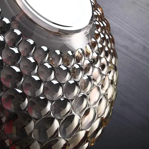Light_Golden_Glass_Decorative_Bowl_|_12_Inch_(29_cm)_Diameter_|_Hobnail_Textured_Centerpiece_Bowl_for_Potpourri,_Fruits_&_Table_D�cor