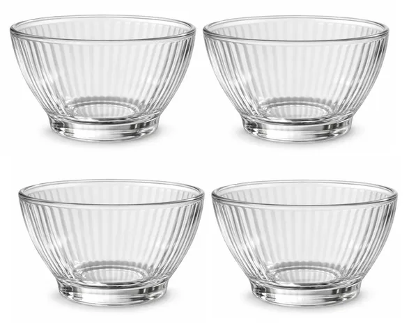 4_Pieces,_Glass_Chutney_Bowl_(75_ml)_|_Small_Ribbed_Glass_Dipping_Bowls_for_Sauce,_Chutney,_Pickle,_Mayo_|_Transparent_Condiment_Bowls_for_Dining_Table
