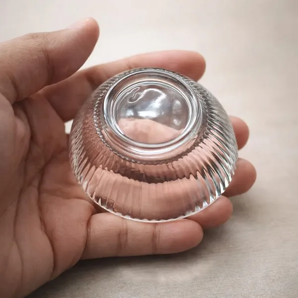 2_Pieces,_Glass_Chutney_Bowl_(75_ml)_|_Small_Ribbed_Glass_Dipping_Bowls_for_Sauce,_Chutney,_Pickle,_Mayo_|_Transparent_Condiment_Bowls_for_Dining_Table