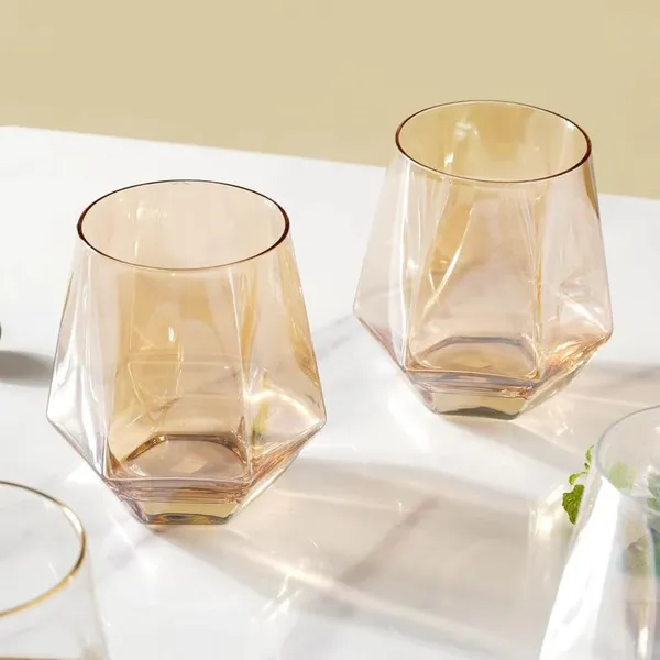 Pack_of_2,_Premium_Golden_Tinted_Whiskey_Glass_|_Hexagonal_Geometric_Faceted_Glass_Tumbler_|_Gold_Finish_Drinking_Glass_for_Water,_Juice,_Cocktails_&_Scotch,_330ML