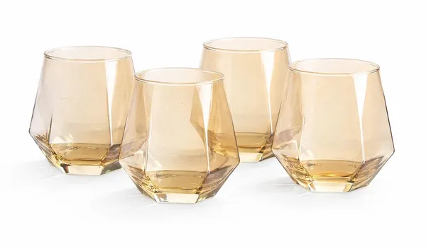Pack_of_4,_Premium_Golden_Tinted_Whiskey_Glass_|_Hexagonal_Geometric_Faceted_Glass_Tumbler_|_Gold_Finish_Drinking_Glass_for_Water,_Juice,_Cocktails_&_Scotch,_330ML