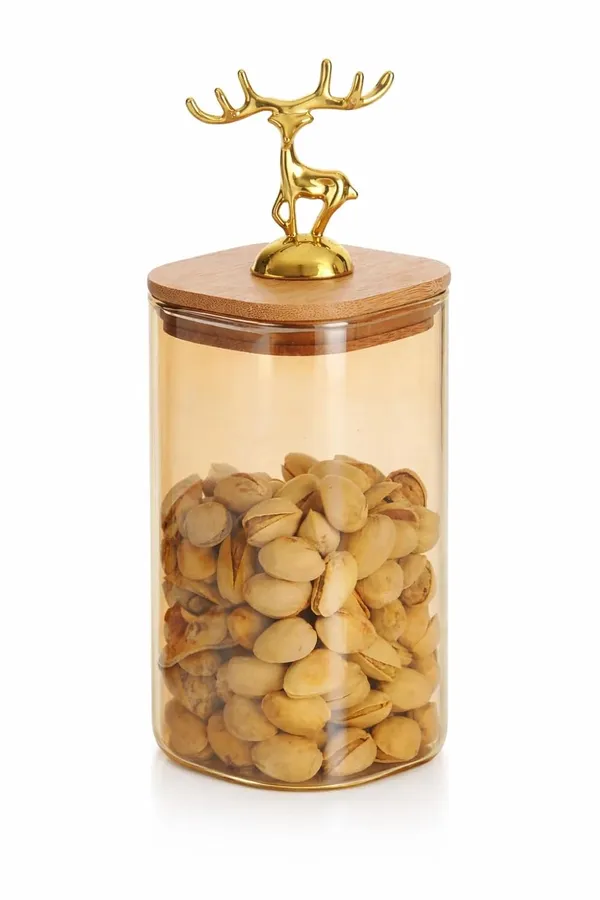 Pack_of_1,_Square_Borosilicate_Glass_Kitchen_Storage_Jars_with_Golden_Deer_Handle_&_Bamboo_Lid_|_Airtight_Silicone_Seal_Containers_for_Cookies,_Snacks,_Dry_Fruits,_Namkeen_750_ML_each