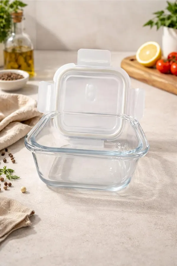 Pack_of_1,_310_ML_Square_Borosilicate_Glass_Food_Storage_Container_with_Airtight_Lid_|_Microwave,_Oven_&_Freezer_Safe_|_Leak_Proof,_BPA_Free_|_Ideal_for_Meal_Storing_&_Serving