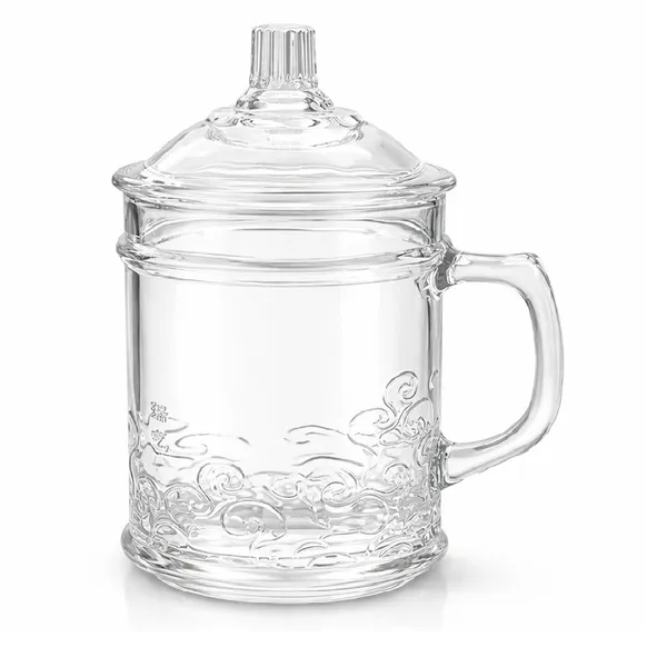 350_ML_Small_Glass_Jug_Fridge_Door_Pitcher_for_Breakfast_Milk_Orange_Juice_Beverages_Water_Carafe_Small_Jugs_Iced_Tea_Fruit_Drink_for_Home_Kitchen,_1_Piece,_Transparent