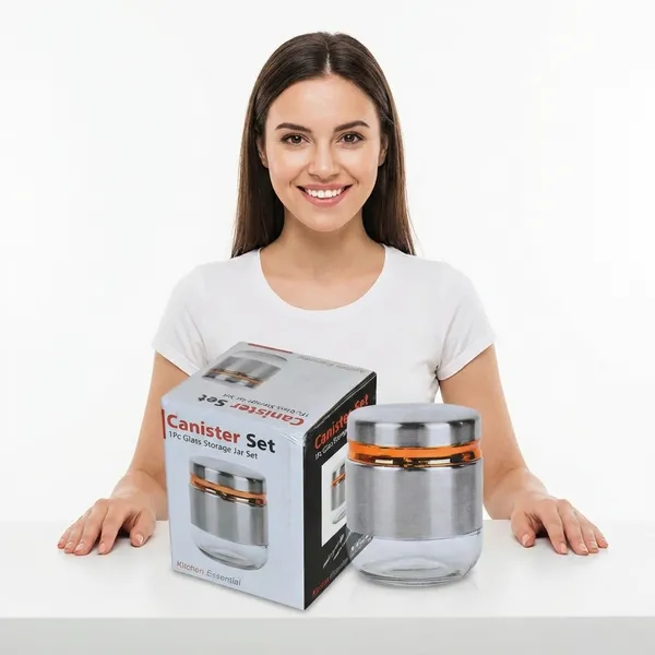 Airtight_Glass_Jar_Food_Storage_Container_with_Stainless_Steel_Cover_Window_Visible_Canister_Set_Glass_&_Airtight_Lid_(Pack_of_1),_350_ML