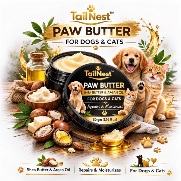 Tailnest_Paw_Butter_For_Dogs_Cats_Shea_Butter_Argan_Oil_Repairs_Dry_Cracked_Paws_Deep_Moisturizing_Paw_Balm_50G