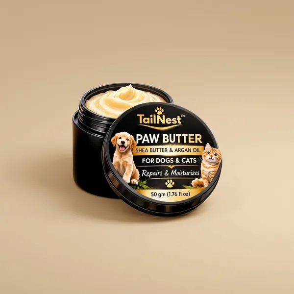 Tailnest_Paw_Butter_For_Dogs_Cats_Shea_Butter_Argan_Oil_Repairs_Dry_Cracked_Paws_Deep_Moisturizing_Paw_Balm_50G
