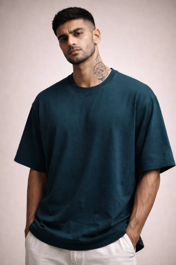 Dark_Teal_Oversized_T_Shirt