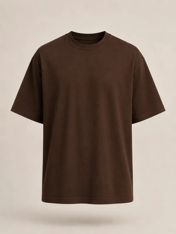 Coffee_Brown_Oversized_T-shirt