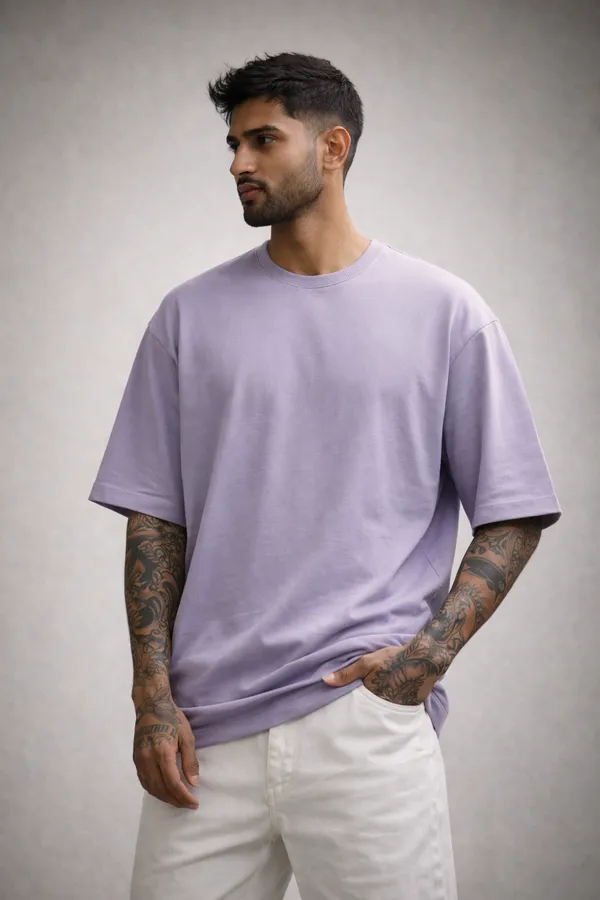 Lilac_Grey_Oversized_T_Shirt