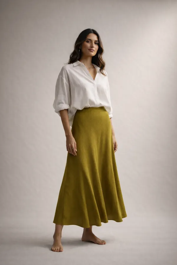 Olive_Whisper_Maxi_Skirt