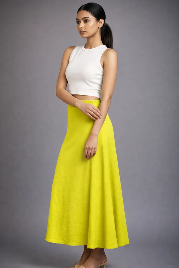 Lime_Maxi_Skirt
