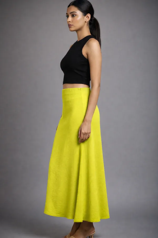 Lime_Maxi_Skirt