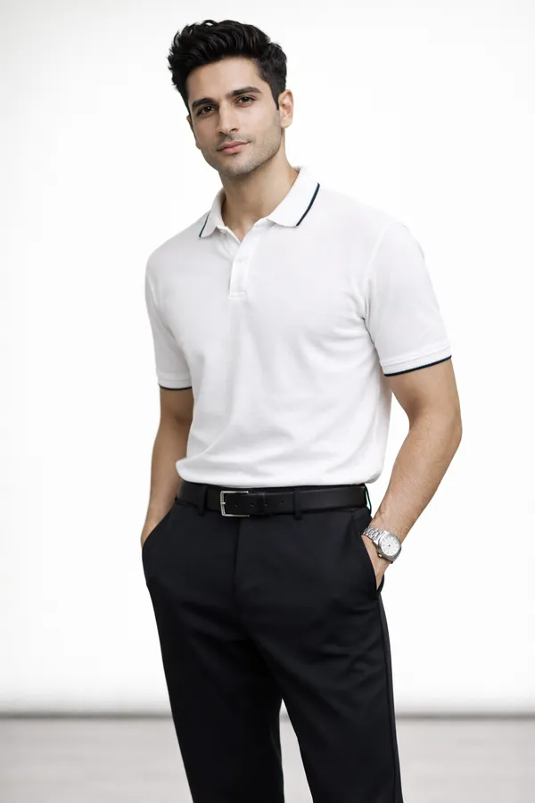 Luxe_Polo_-_White
