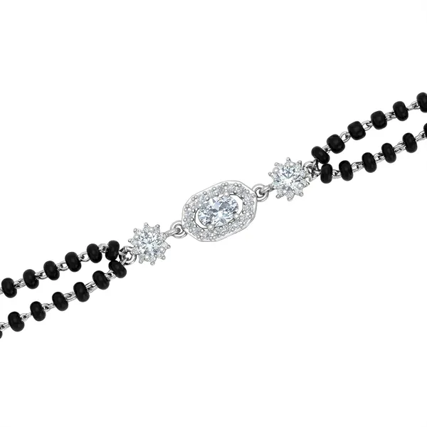 Black_Beaded_Mangalsutra_Bracelet_With_Crystal_Oval_Centerpiece
