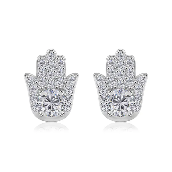 Crystal_Trio_925_Silver_Earring
