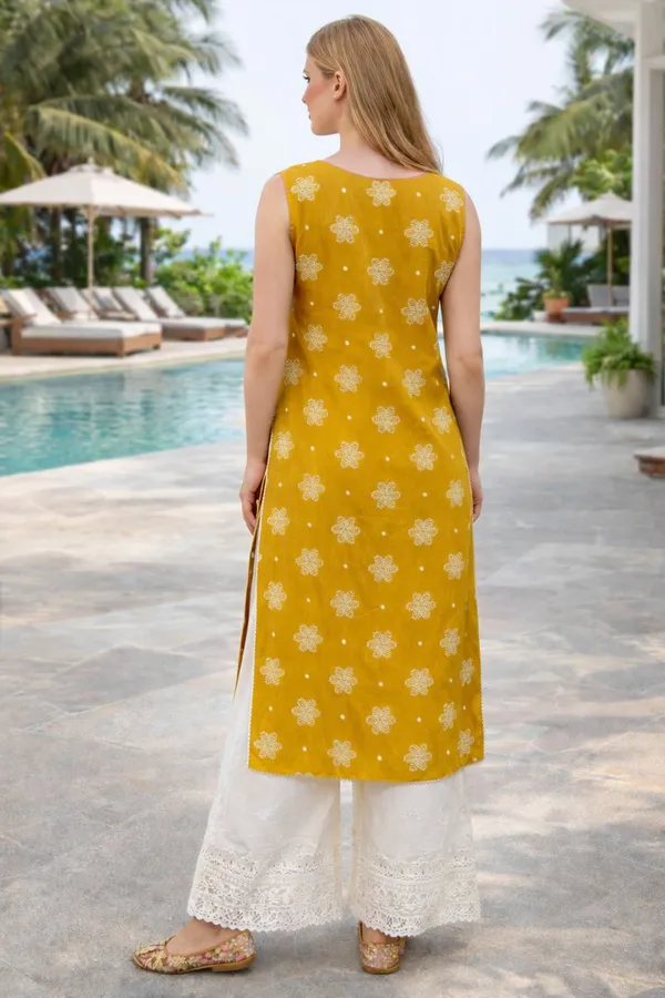 Mustard_Yellow_Ethnic_Kurti