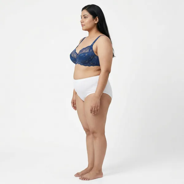 Omniva_Women_Hipster_White_Panty
