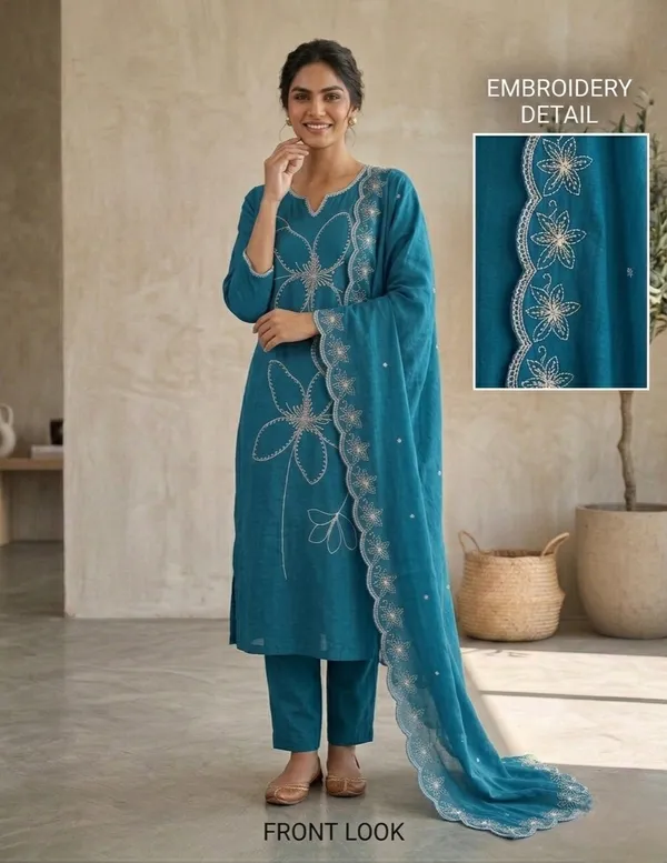 Pink_Embroidered_Georgette_Suit_Set_With_Dupatta