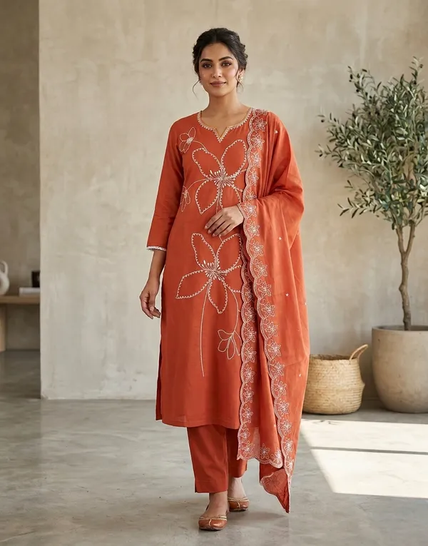 Pink_Embroidered_Georgette_Suit_Set_With_Dupatta