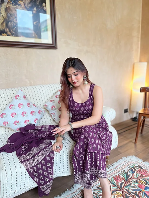 Women's_Purple_Ethnic_Anarkali_Dress_With_Dupatta
