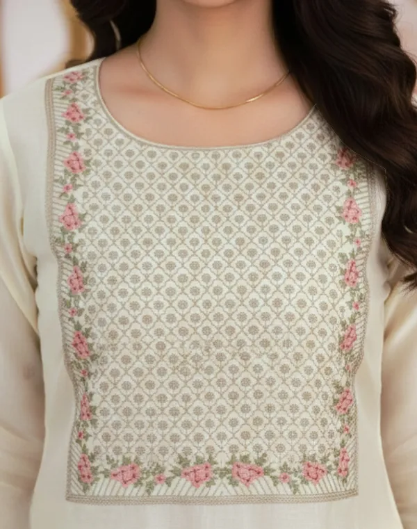 White_Embroidered_Kurta_Set_With_Floral_Dupatta