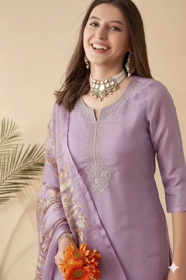 Lavender_Embroidered_Salwar_Suit_With_Printed_Dupatta
