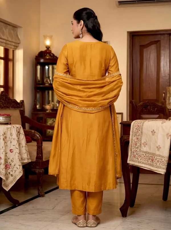 Mustard_Yellow_Embroidered_Chanderi_Silk_Suit_Set