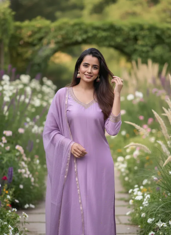Lavender_Embroidered_Kurta_Set_With_Dupatta