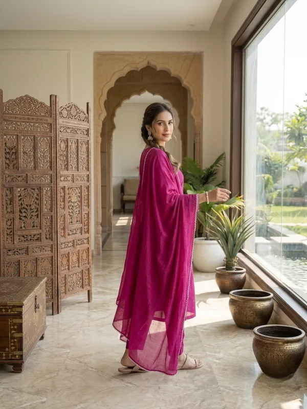 Purple_Embellished_Ethnic_Kurta_Set_With_Dupatta