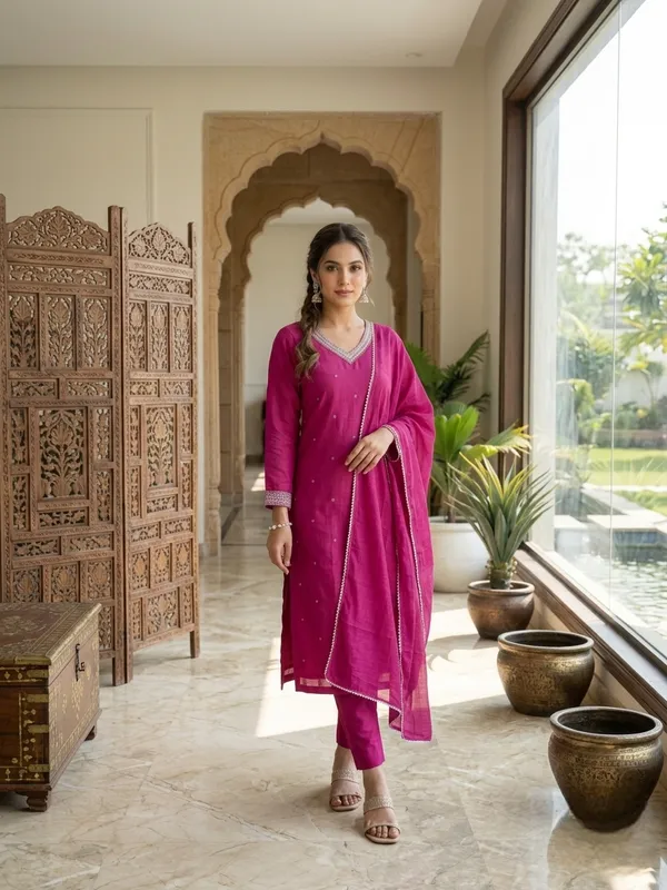 Purple_Embellished_Ethnic_Kurta_Set_With_Dupatta