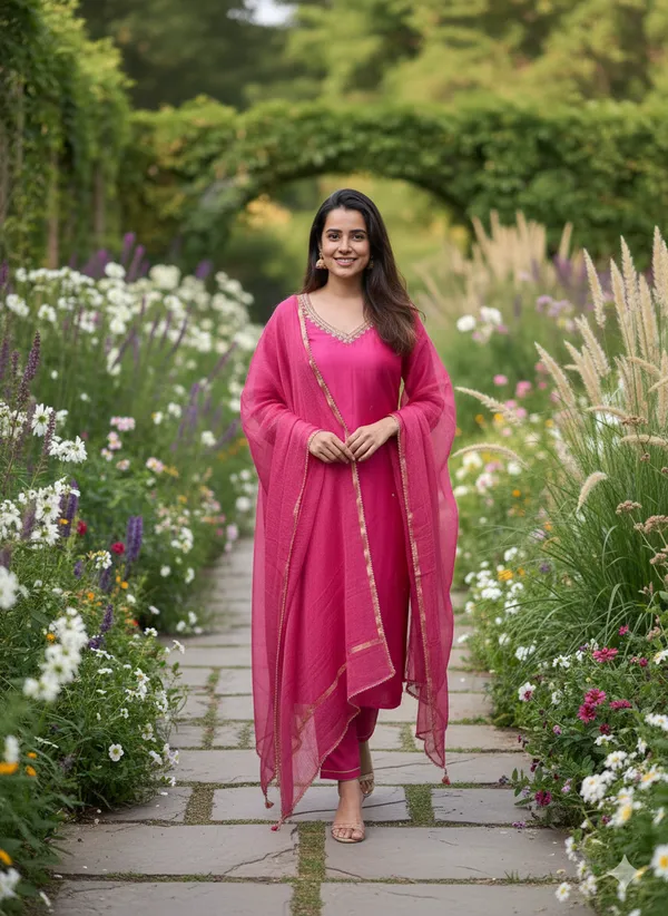 Pink_Embellished_Kurta_Set_With_Dupatta_Ethnic_Women's_Suit