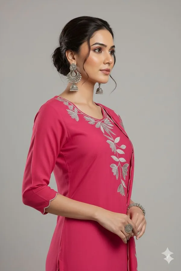 Pink_Embroidered_Ethnic_Co_Ord_Set_With_Dupatta