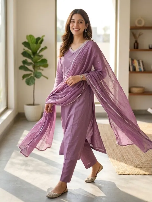 Purple_Ethnic_Kurta_Set_With_Dupatta_For_Women