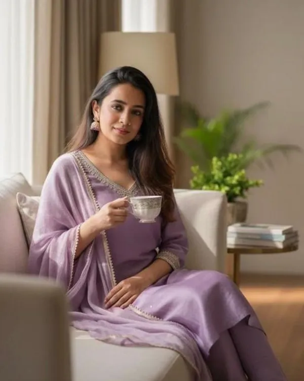 Lavender_Embroidered_Kurta_Set_With_Dupatta