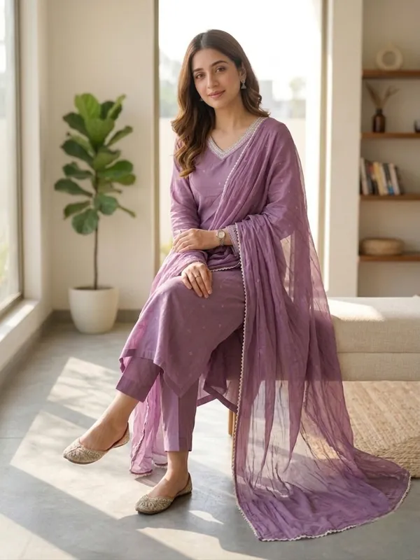 Purple_Ethnic_Kurta_Set_With_Dupatta_For_Women