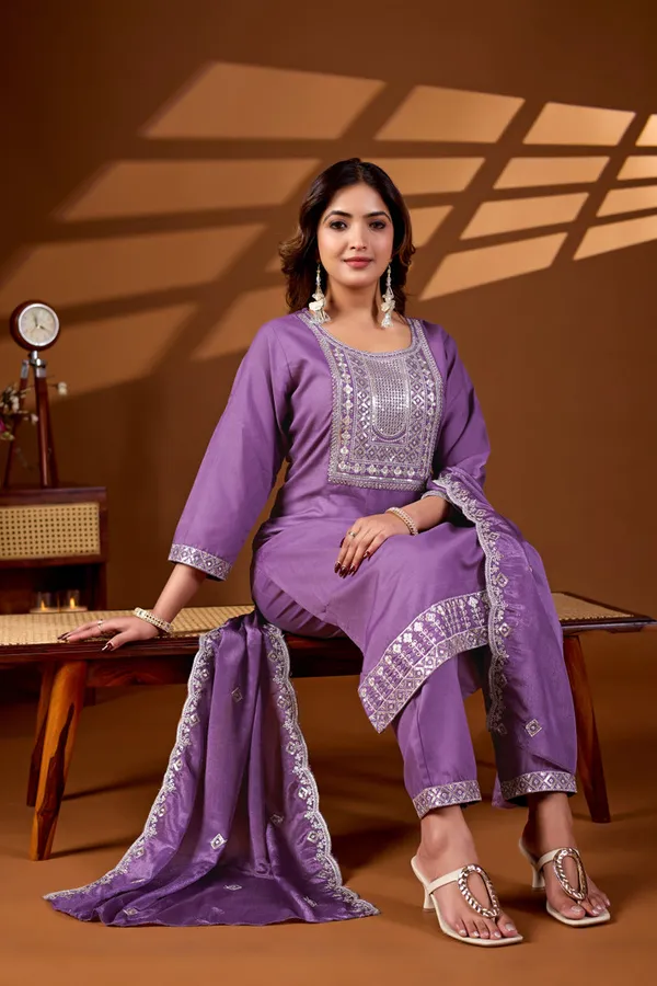 Purple_Embroidered_Cotton_Suit_Set_With_Dupatta_Ethnic_Wear_For_Women