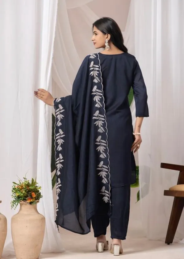 Navy_Blue_Embroidered_Kurta_Set_With_Dupatta