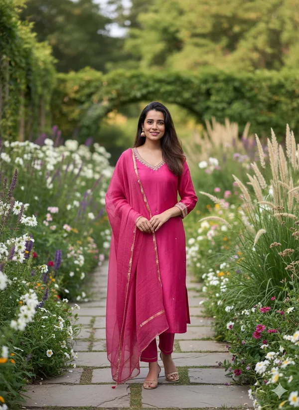 Pink_Embellished_Kurta_Set_With_Dupatta_Ethnic_Women's_Suit
