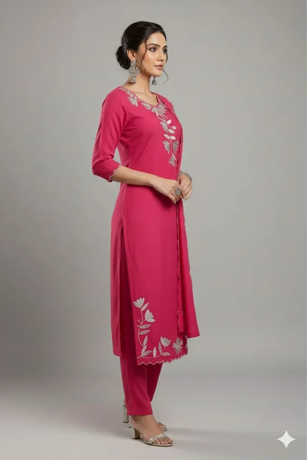 Pink_Embroidered_Ethnic_Co_Ord_Set_With_Dupatta