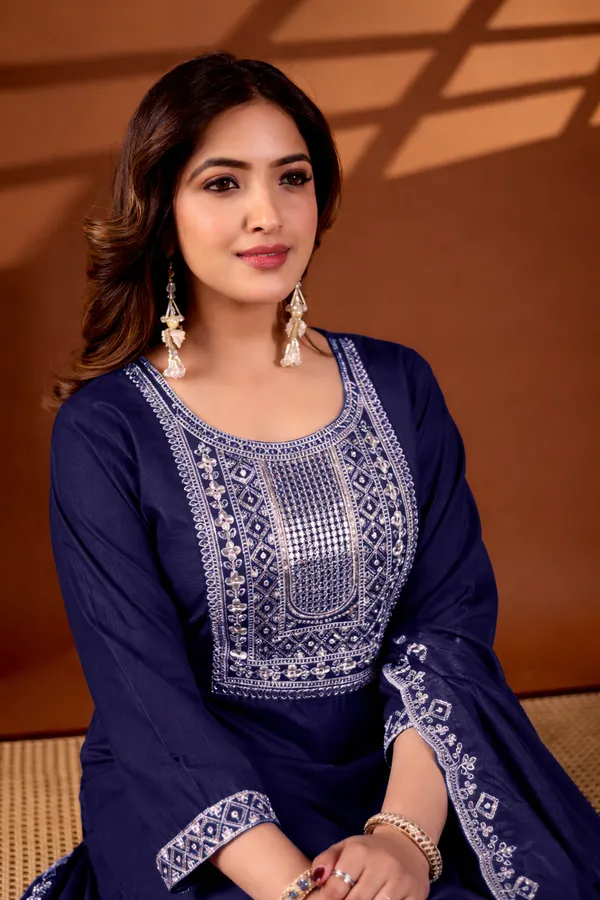Navy_Blue_Embroidered_Ethnic_Suit_Set_With_Dupatta_Women's_Salwar_Kameez