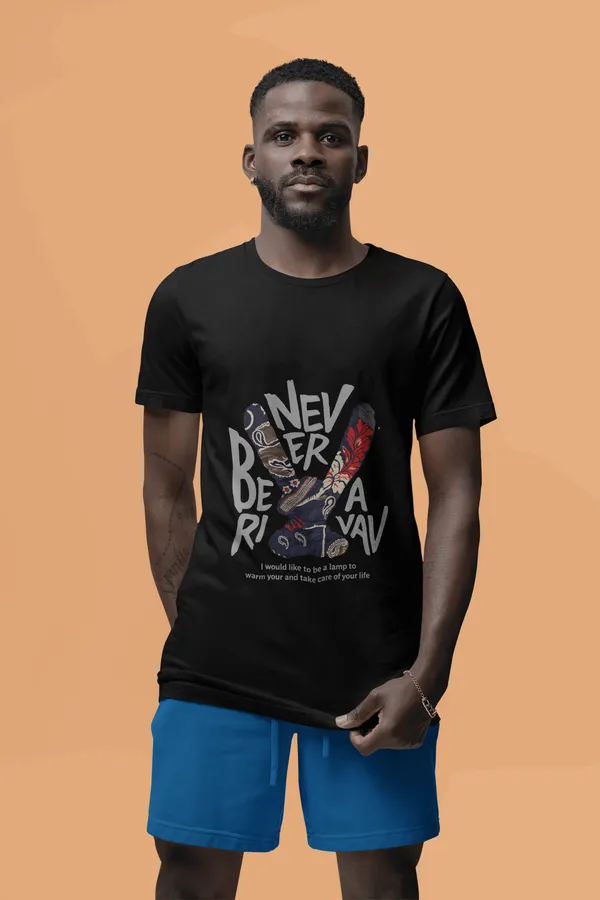 Black_Never_Be_My_Rival_Slogan_Print_T_Shirt_For_Men